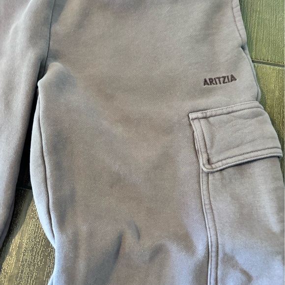 Aritzia Mega Cargo SweatFleece Set- Faded Smoky Eggplant - Picture 2 of 6